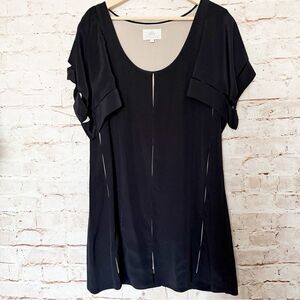 Madison Marcus silk shift dress